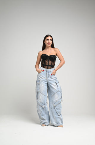 Jeans Colombia blu