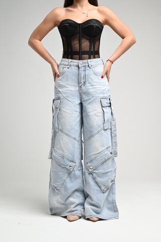 Jeans Colombia blu